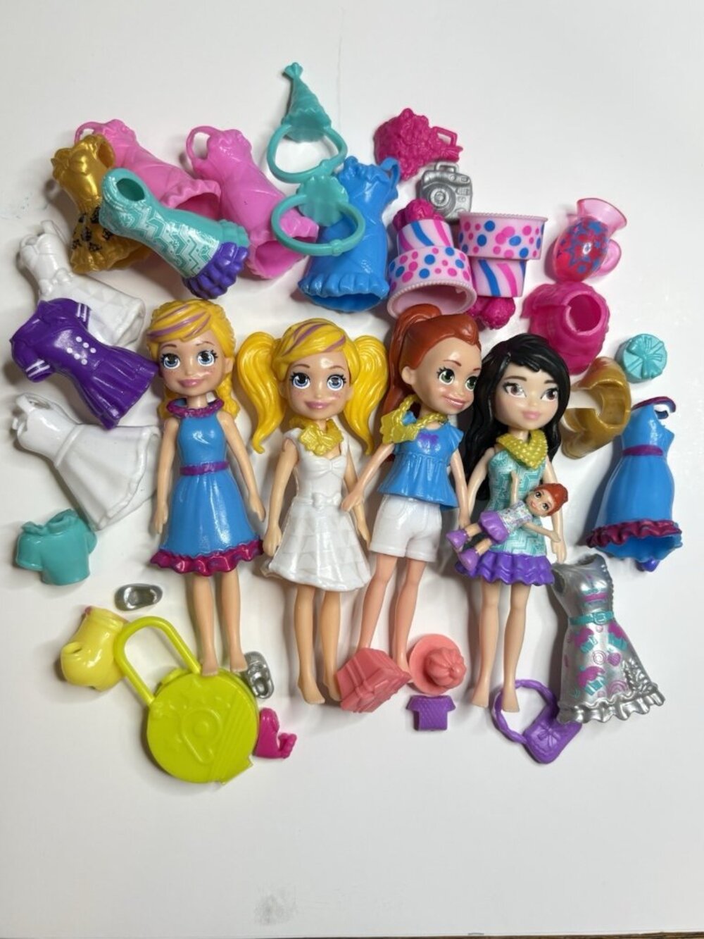Polly Pocket Dolls Fashion Accessories Play Items Doll Core VINTAGE 90s Y2K  Toy